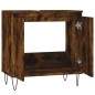 vidaXL Badschrank Räuchereiche 58x33x60 cm Holzwerkstoff vidaXL Badschrank Räuchereiche 58x33x60 cm Holzwerkstoff