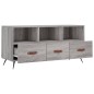 vidaXL TV-Schrank Grau Sonoma 102x36x50 cm Holzwerkstoff vidaXL TV-Schrank Grau Sonoma 102x36x50 cm Holzwerkstoff