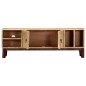 vidaXL TV-Schrank 130 x 30 x 46 cm Massivholz Mango
