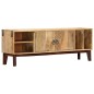 vidaXL TV-Schrank 130 x 30 x 46 cm Massivholz Mango