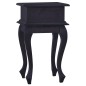 vidaXL Nachttisch Hellschwarzer Kaffee 35x30x60cm Massivholz Mahagoni vidaXL Nachttisch Hellschwarzer Kaffee 35x30x60cm Massivholz Mahagoni