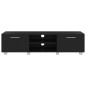 vidaXL TV-Schrank Schwarz 140x40x35 cm Holzwerkstoff vidaXL TV-Schrank Schwarz 140x40x35 cm Holzwerkstoff