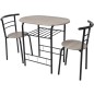 vidaXL Frühstückstisch Bar-Set MDF vidaXL Frühstückstisch Bar-Set MDF
