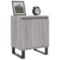 vidaXL Nachttisch Grau Sonoma 40x30x50 cm Holzwerkstoff vidaXL Nachttisch Grau Sonoma 40x30x50 cm Holzwerkstoff
