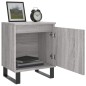 vidaXL Nachttisch Grau Sonoma 40x30x50 cm Holzwerkstoff vidaXL Nachttisch Grau Sonoma 40x30x50 cm Holzwerkstoff