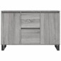vidaXL Sideboard Grau Sonoma 104x35x70 cm Holzwerkstoff vidaXL Sideboard Grau Sonoma 104x35x70 cm Holzwerkstoff