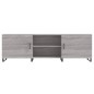 vidaXL TV-Schrank Grau Sonoma 150x30x50 cm Holzwerkstoff vidaXL TV-Schrank Grau Sonoma 150x30x50 cm Holzwerkstoff