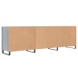 vidaXL TV-Schrank Grau Sonoma 150x30x50 cm Holzwerkstoff vidaXL TV-Schrank Grau Sonoma 150x30x50 cm Holzwerkstoff