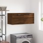 vidaXL Wandschrank Braun Eichen-Optik 80x36,5x35 cm Holzwerkstoff vidaXL Wandschrank Braun Eichen-Optik 80x36,5x35 cm Holzwerkstoff