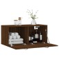 vidaXL Wandschrank Braun Eichen-Optik 80x36,5x35 cm Holzwerkstoff vidaXL Wandschrank Braun Eichen-Optik 80x36,5x35 cm Holzwerkstoff