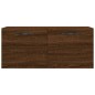 vidaXL Wandschrank Braun Eichen-Optik 80x36,5x35 cm Holzwerkstoff vidaXL Wandschrank Braun Eichen-Optik 80x36,5x35 cm Holzwerkstoff