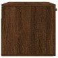 vidaXL Wandschrank Braun Eichen-Optik 80x36,5x35 cm Holzwerkstoff vidaXL Wandschrank Braun Eichen-Optik 80x36,5x35 cm Holzwerkstoff