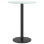 vidaXL Tischplatte Weiß Ø30x0,8 cm Hartglas in Marmoroptik vidaXL Tischplatte Weiß Ø30x0,8 cm Hartglas in Marmoroptik