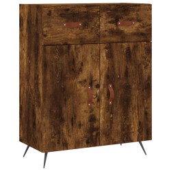 vidaXL Sideboard Räuchereiche 69,5x34x90 cm Holzwerkstoff