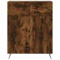 vidaXL Sideboard Räuchereiche 69,5x34x90 cm Holzwerkstoff vidaXL Sideboard Räuchereiche 69,5x34x90 cm Holzwerkstoff