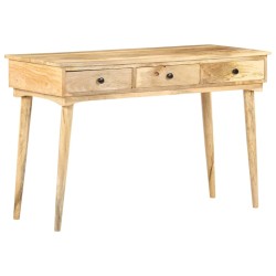 vidaXL Konsolentisch 120x50x78 cm Mango Massivholz