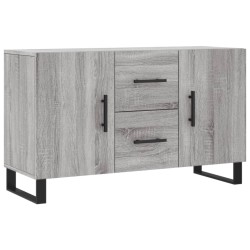 vidaXL Sideboard Grau Sonoma 100x36x60 cm Holzwerkstoff