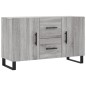 vidaXL Sideboard Grau Sonoma 100x36x60 cm Holzwerkstoff vidaXL Sideboard Grau Sonoma 100x36x60 cm Holzwerkstoff