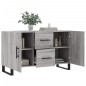 vidaXL Sideboard Grau Sonoma 100x36x60 cm Holzwerkstoff vidaXL Sideboard Grau Sonoma 100x36x60 cm Holzwerkstoff
