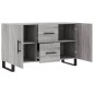vidaXL Sideboard Grau Sonoma 100x36x60 cm Holzwerkstoff vidaXL Sideboard Grau Sonoma 100x36x60 cm Holzwerkstoff