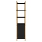 vidaXL Highboard Schwarz 60x40x173 cm Holzwerkstoff vidaXL Highboard Schwarz 60x40x173 cm Holzwerkstoff