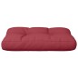 Palettenkissen Weinrot 50x40x12 cm Stoff Palettenkissen Weinrot 50x40x12 cm Stoff