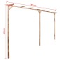 vidaXL Pergola Bambus 385 x 40 x 205 cm vidaXL Pergola Bambus 385 x 40 x 205 cm