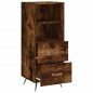 vidaXL Sideboard Räuchereiche 34,5x34x90 cm Holzwerkstoff vidaXL Sideboard Räuchereiche 34,5x34x90 cm Holzwerkstoff