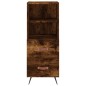 vidaXL Sideboard Räuchereiche 34,5x34x90 cm Holzwerkstoff vidaXL Sideboard Räuchereiche 34,5x34x90 cm Holzwerkstoff