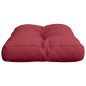 Palettenkissen Weinrot 50x40x12 cm Stoff Palettenkissen Weinrot 50x40x12 cm Stoff