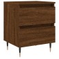 vidaXL Nachttisch Braun Eichen-Optik 40x35x50 cm Holzwerkstoff vidaXL Nachttisch Braun Eichen-Optik 40x35x50 cm Holzwerkstoff