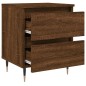 vidaXL Nachttisch Braun Eichen-Optik 40x35x50 cm Holzwerkstoff vidaXL Nachttisch Braun Eichen-Optik 40x35x50 cm Holzwerkstoff