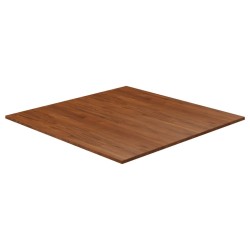 vidaXL Tischplatte Quadratisch Dunkelbraun 90x90x1,5cm Eiche Behandelt