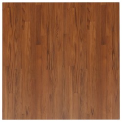 vidaXL Tischplatte Quadratisch Dunkelbraun 90x90x1,5cm Eiche Behandelt