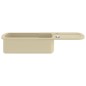 vidaXL Granitspüle Einzelbecken Beige vidaXL Granitspüle Einzelbecken Beige