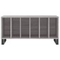 vidaXL Plattenschrank Grau Sonoma 100x38x48 cm Holzwerkstoff vidaXL Plattenschrank Grau Sonoma 100x38x48 cm Holzwerkstoff