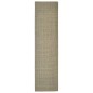 vidaXL Teppich Natur Sisal 80x300 cm Taupe vidaXL Teppich Natur Sisal 80x300 cm Taupe