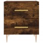 vidaXL Nachttische 2 Stk. Räuchereiche 40x35x47,5 cm Holzwerkstoff vidaXL Nachttische 2 Stk. Räuchereiche 40x35x47,5 cm Holzwerkstoff