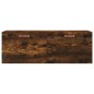vidaXL Wandschrank Räuchereiche 100x36,5x35 cm Holzwerkstoff vidaXL Wandschrank Räuchereiche 100x36,5x35 cm Holzwerkstoff