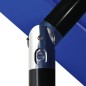 vidaXL Sonnenschirm mit Aluminium-Mast 3-lagig Azurblau 3,5 m vidaXL Sonnenschirm mit Aluminium-Mast 3-lagig Azurblau 3,5 m