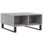 vidaXL Couchtisch Grau Sonoma 60x60x30 cm Holzwerkstoff