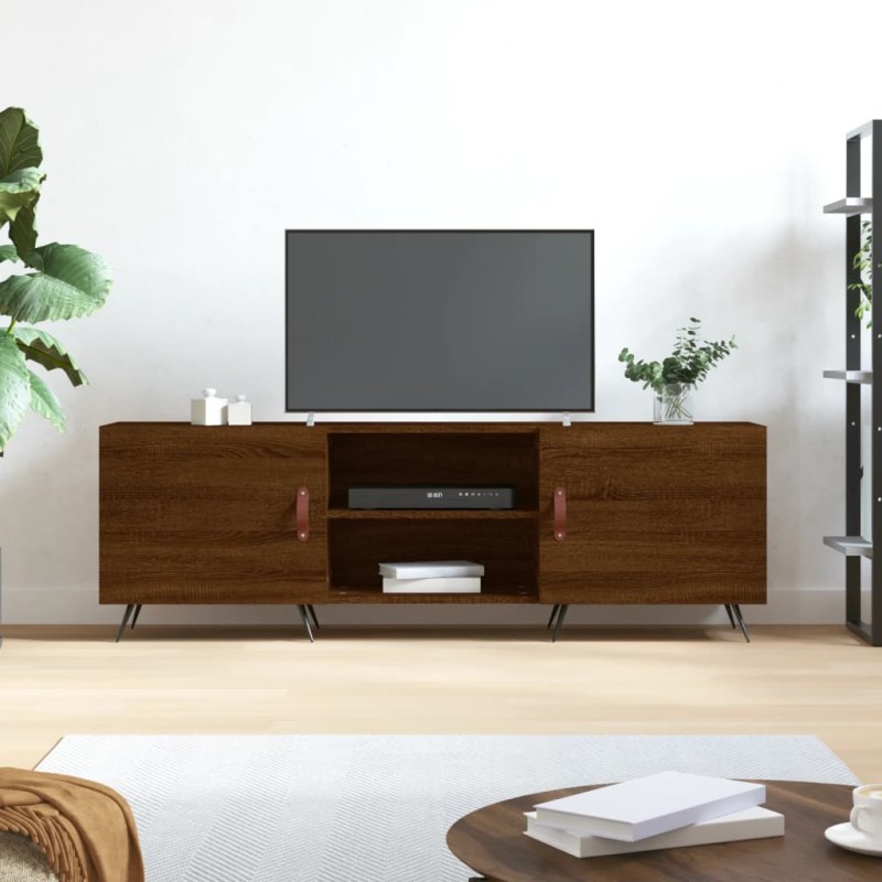 vidaXL TV-Schrank Braun Eichen-Optik 150x30x50 cm Holzwerkstoff vidaXL TV-Schrank Braun Eichen-Optik 150x30x50 cm Holzwerkstoff