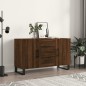 vidaXL Sideboard Braun Eichen-Optik 100x36x60 cm Holzwerkstoff vidaXL Sideboard Braun Eichen-Optik 100x36x60 cm Holzwerkstoff
