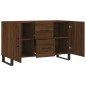 vidaXL Sideboard Braun Eichen-Optik 100x36x60 cm Holzwerkstoff vidaXL Sideboard Braun Eichen-Optik 100x36x60 cm Holzwerkstoff