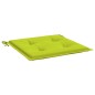 Gartenstuhl-Kissen 6 Stk. Hellgrün 50x50x3 cm Oxford-Gewebe Gartenstuhl-Kissen 6 Stk. Hellgrün 50x50x3 cm Oxford-Gewebe