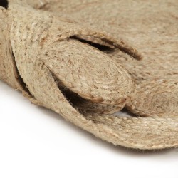 vidaXL Teppich Handgefertigt Jute Geflochten 150 cm