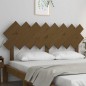 vidaXL Bett-Kopfteil Honigbraun 159,5x3x80,5 cm Massivholz Kiefer