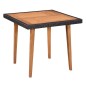 vidaXL 5-tlg. Garten-Essgruppe Poly Rattan Schwarz und Braun vidaXL 5-tlg. Garten-Essgruppe Poly Rattan Schwarz und Braun