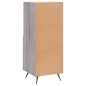 vidaXL Sideboard Grau Sonoma 34,5x34x90 cm Holzwerkstoff vidaXL Sideboard Grau Sonoma 34,5x34x90 cm Holzwerkstoff