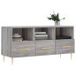 vidaXL TV-Schrank Grau Sonoma 102x36x50 cm Holzwerkstoff vidaXL TV-Schrank Grau Sonoma 102x36x50 cm Holzwerkstoff
